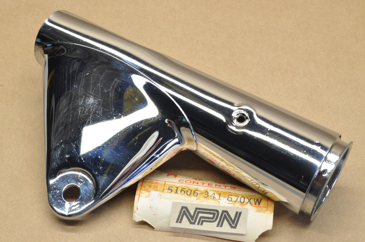 NOS Honda CB750 K2 Left Fork Ear Head Light Stay Mount Bracket 51606-341-670 XW