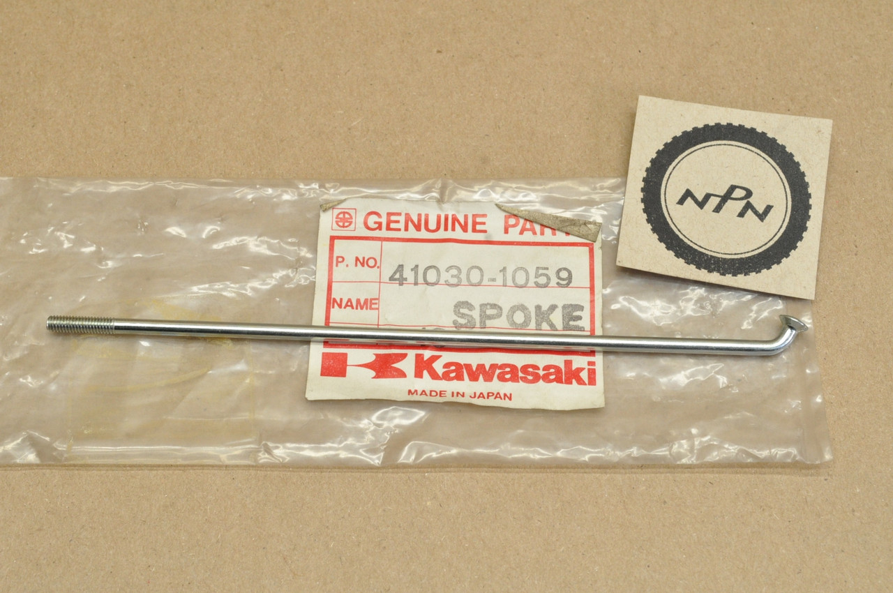 NOS Kawasaki 1984-88 KDX80 1983-85 KX80 Wheel Outer Spoke 41030-1059