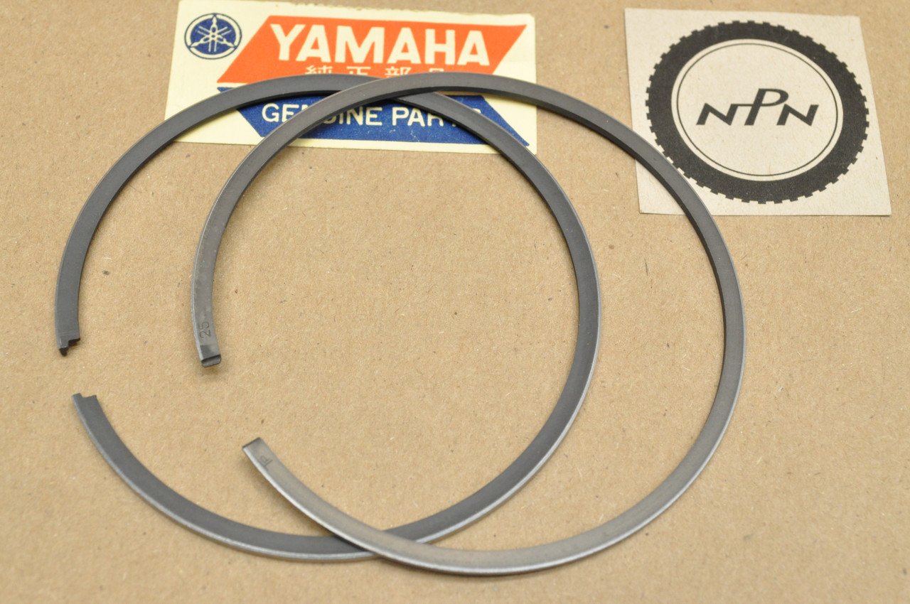 NOS Yamaha RT2 RT3 .25 Oversize Piston Ring Set for 1 Piston = 2 Rings 308-11610-11