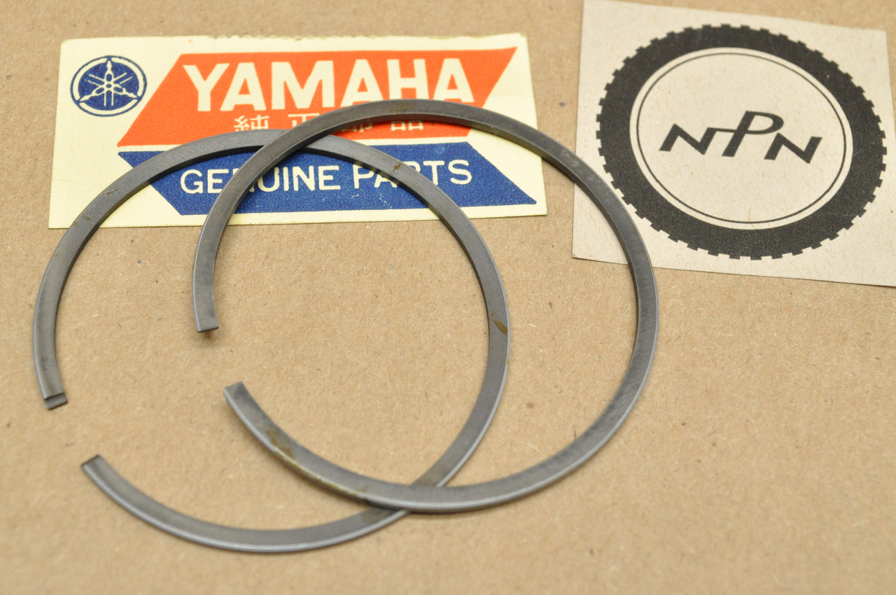 NOS Yamaha 1972 LT2 LT2 M .75 Oversize Piston Ring Set for 1 Piston = 2 Rings 305-11601-30