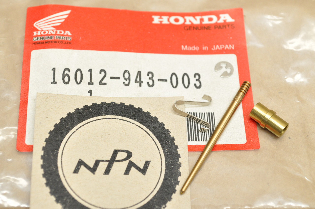 NOS Honda 1979-83 ATC110 Carburetor Needle Jet Set 16012-943-003