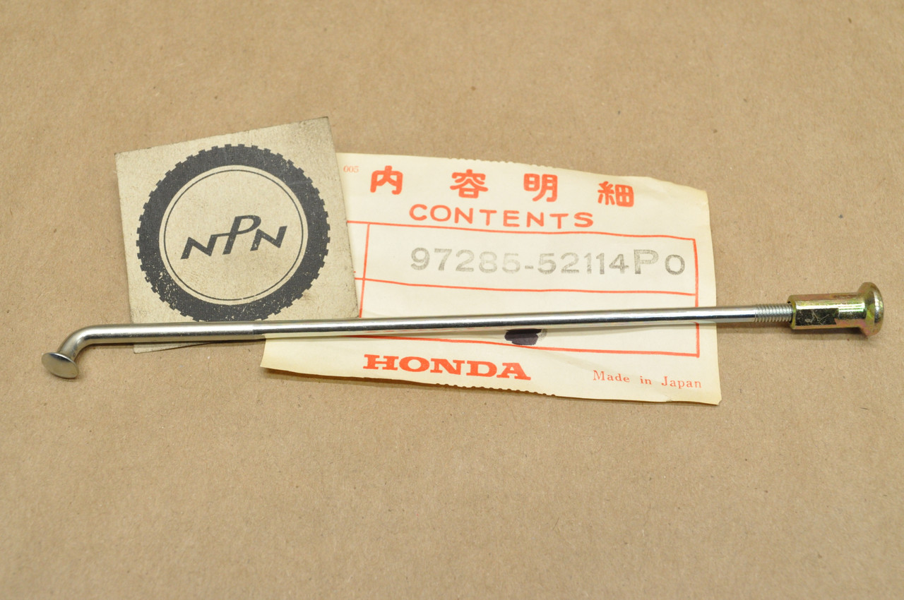 NOS Honda 1980-82 CM200 T 1982-83 CM250 Rear Wheel Spoke & Nipple 97285-52114-P0