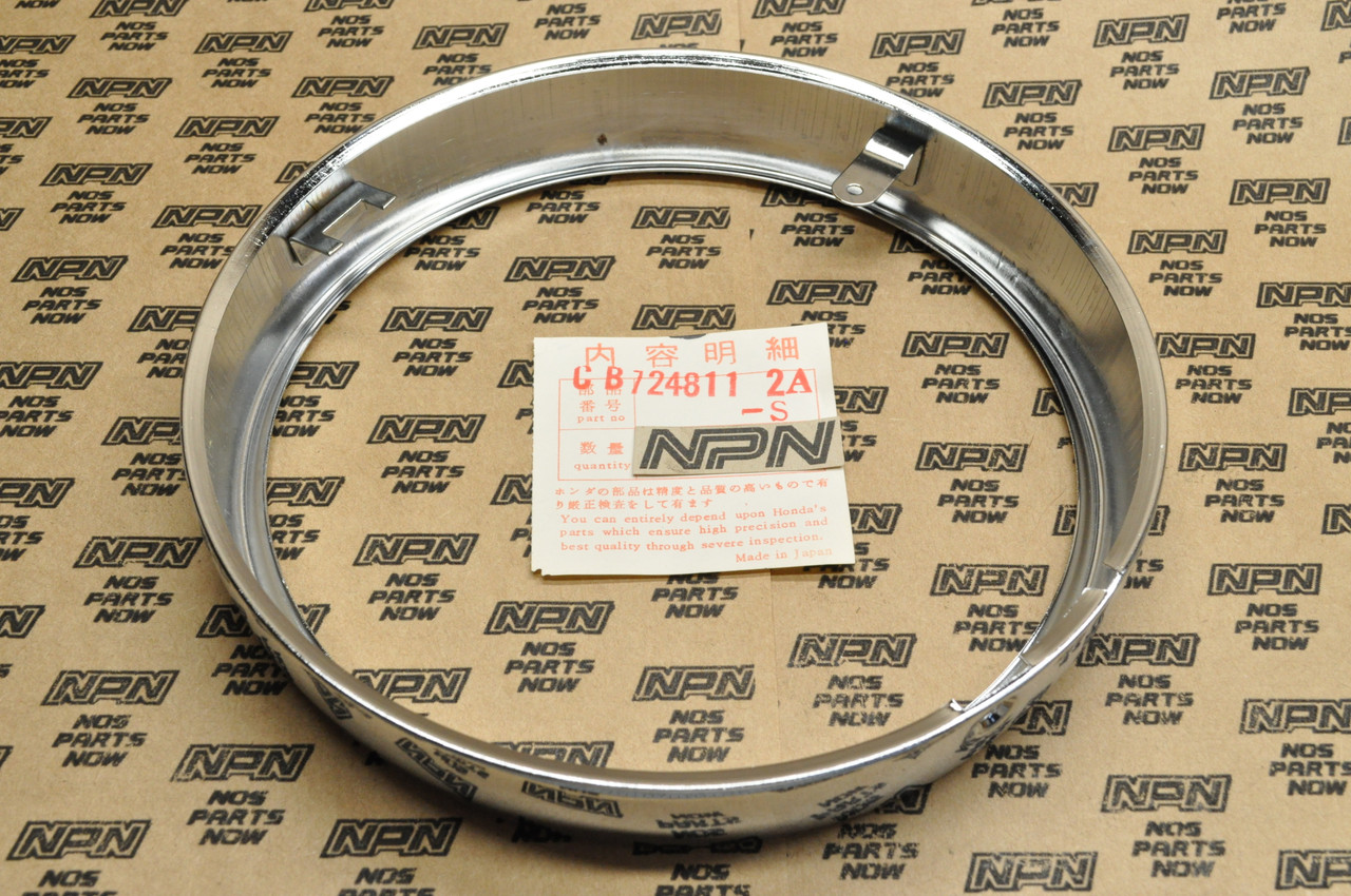 NOS Honda CB72 CB77 CL72 CL77 Head Light Bezel Trim Ring Rim 33101-268-672