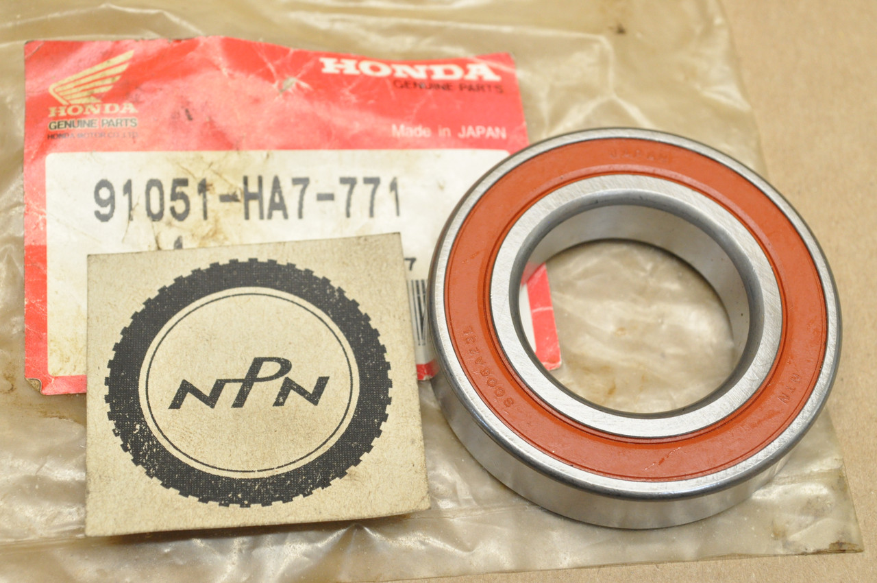 NOS Honda 1987 TRX350 Fourtrax Knuckle Radial Ball Bearing 91051-HA7-771