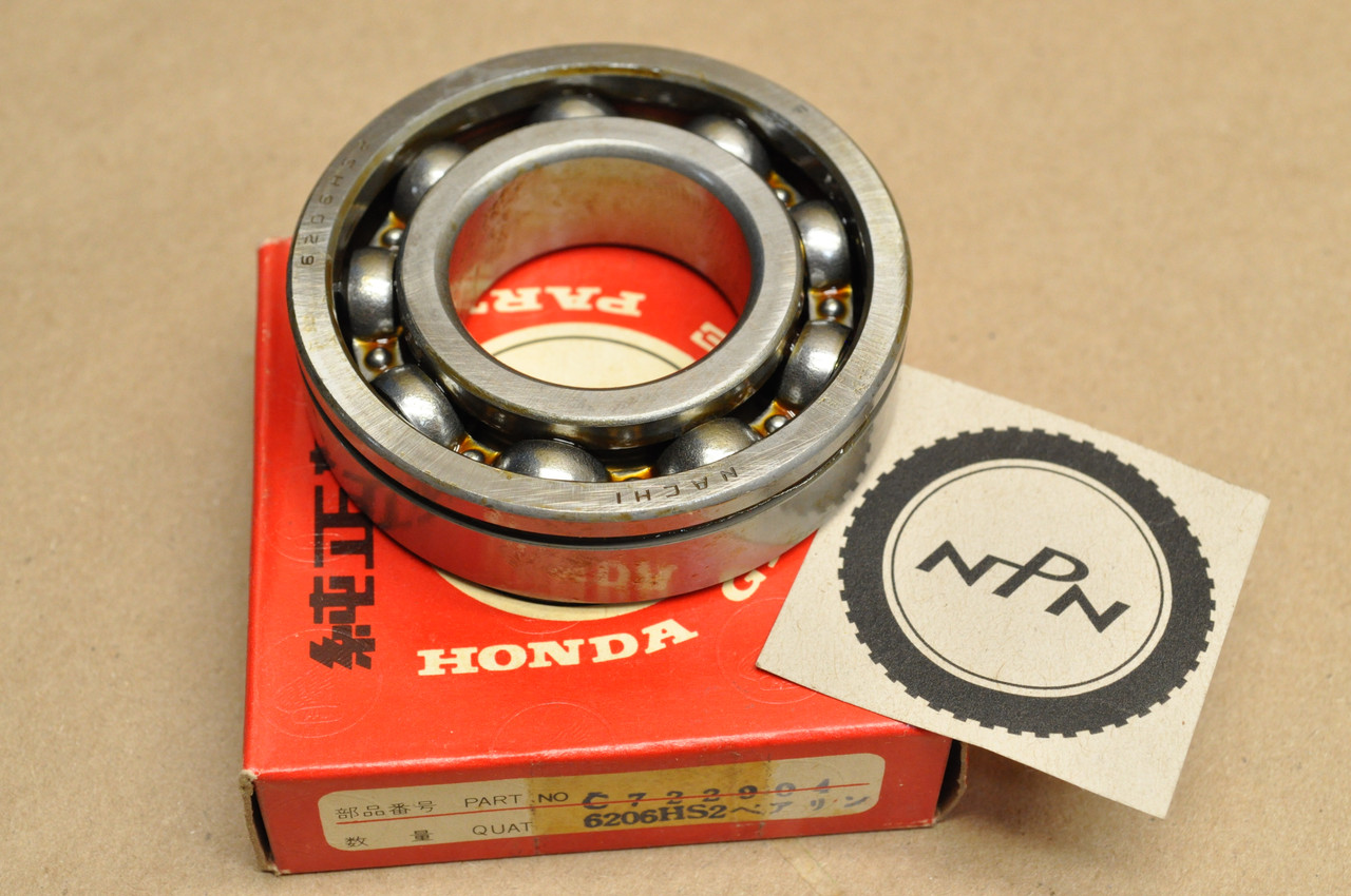 NOS Honda CA72 CA77 CB72 CB77 CL72 CL77 Transmission Radial Ball Bearing 6206 91004-259-000