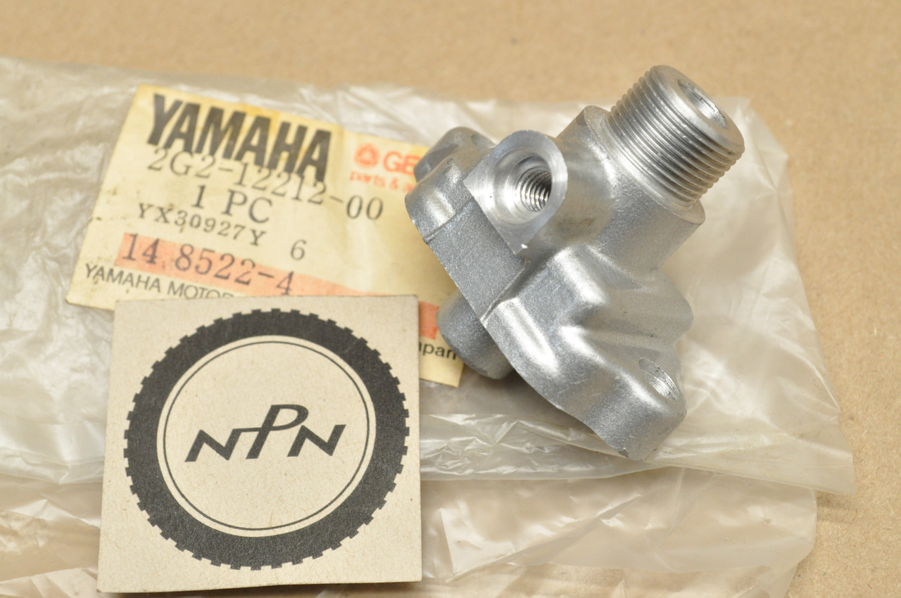 NOS Yamaha 1977-79 XS750 1980-81 XS850 Cam Chain Tensioner Case 2G2-12212-00