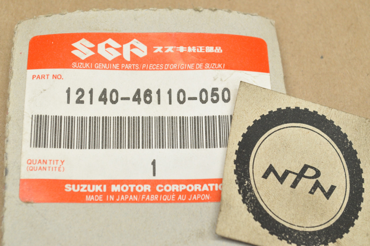 NOS Suzuki FA50 FS50 JR50 LT50 OR50 RM50 .50 Oversize Piston Ring Set for 1 Piston=  2 Rings 12140-46110-050