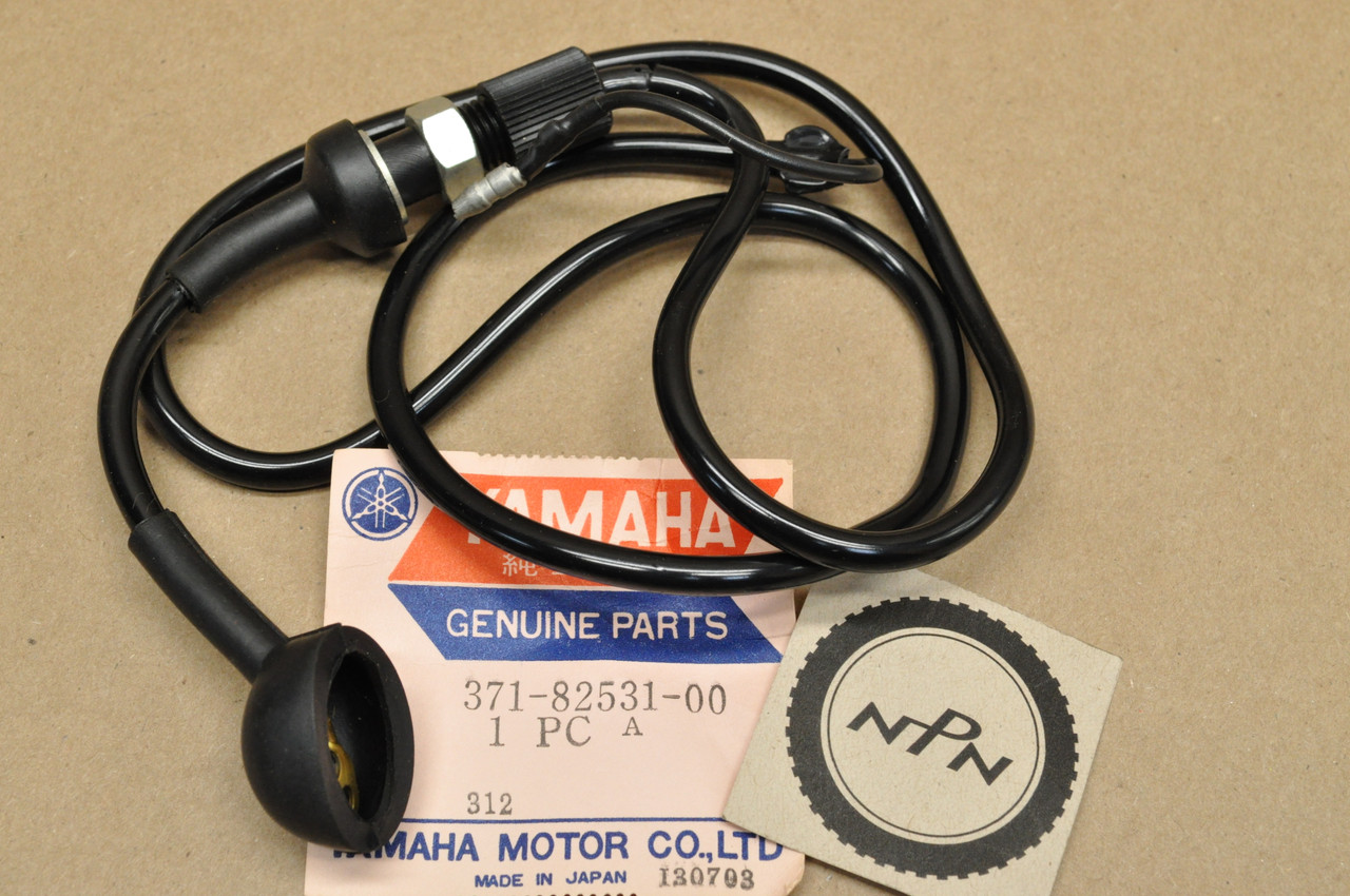 NOS Yamaha 1973-74 TX500 1975 XS500 Alarm Switch Lead Wire 371-82531-00