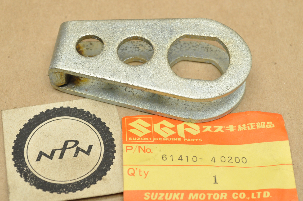 NOS Suzuki 1979-80, 84-88 RM125 Chain Tension Adjuster 61410-40200