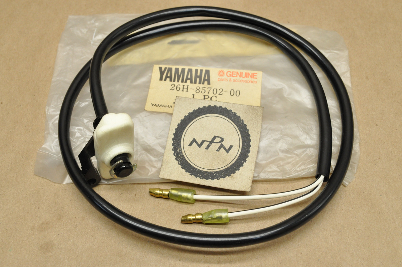 NOS Yamaha XVZ12 XVZ13 Venture Royale Brake Master Cylinder Fluid Lead Switch 26H-85702-00