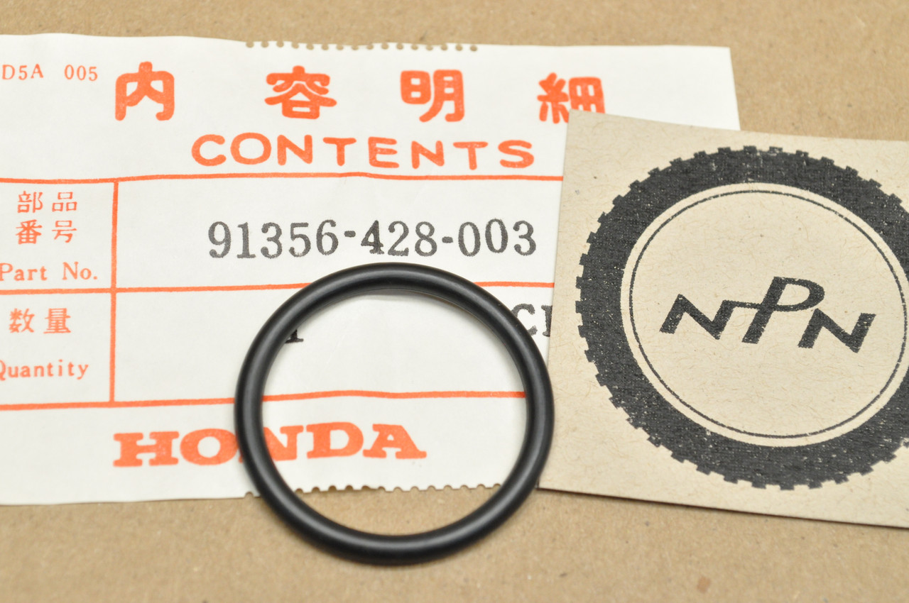 NOS Honda ATC250 ATC350 CB750 CBX CX500 VTR250 XL500 XR250 XR500 Fork Spring Bolt O-Ring 91356-428-003