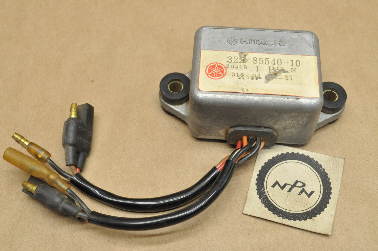 NOS Yamaha 1972 RT2 MX CDI Box Ignition Control Unit 322-85540-10