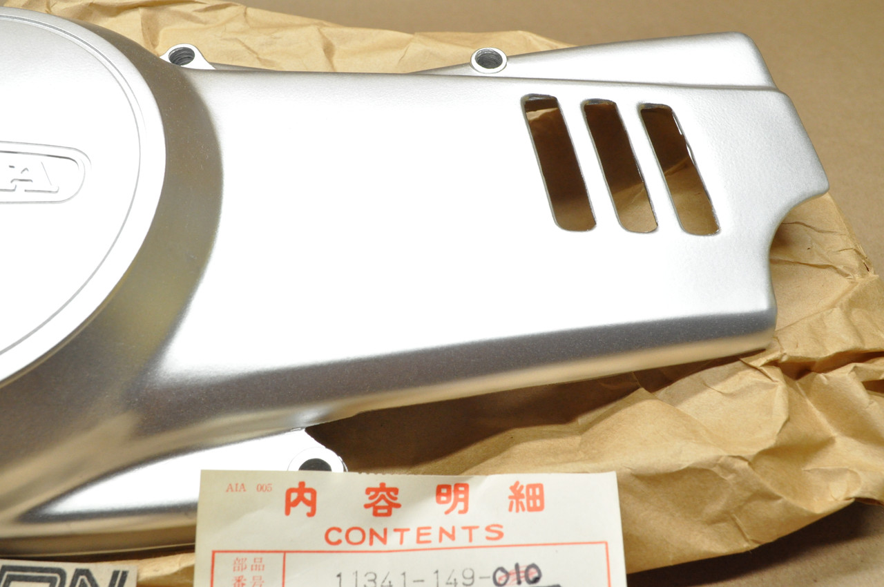 NOS Honda XL75 XR75 XR80 Left Magneto Stator Sprocket Side Cover 11341-149-010