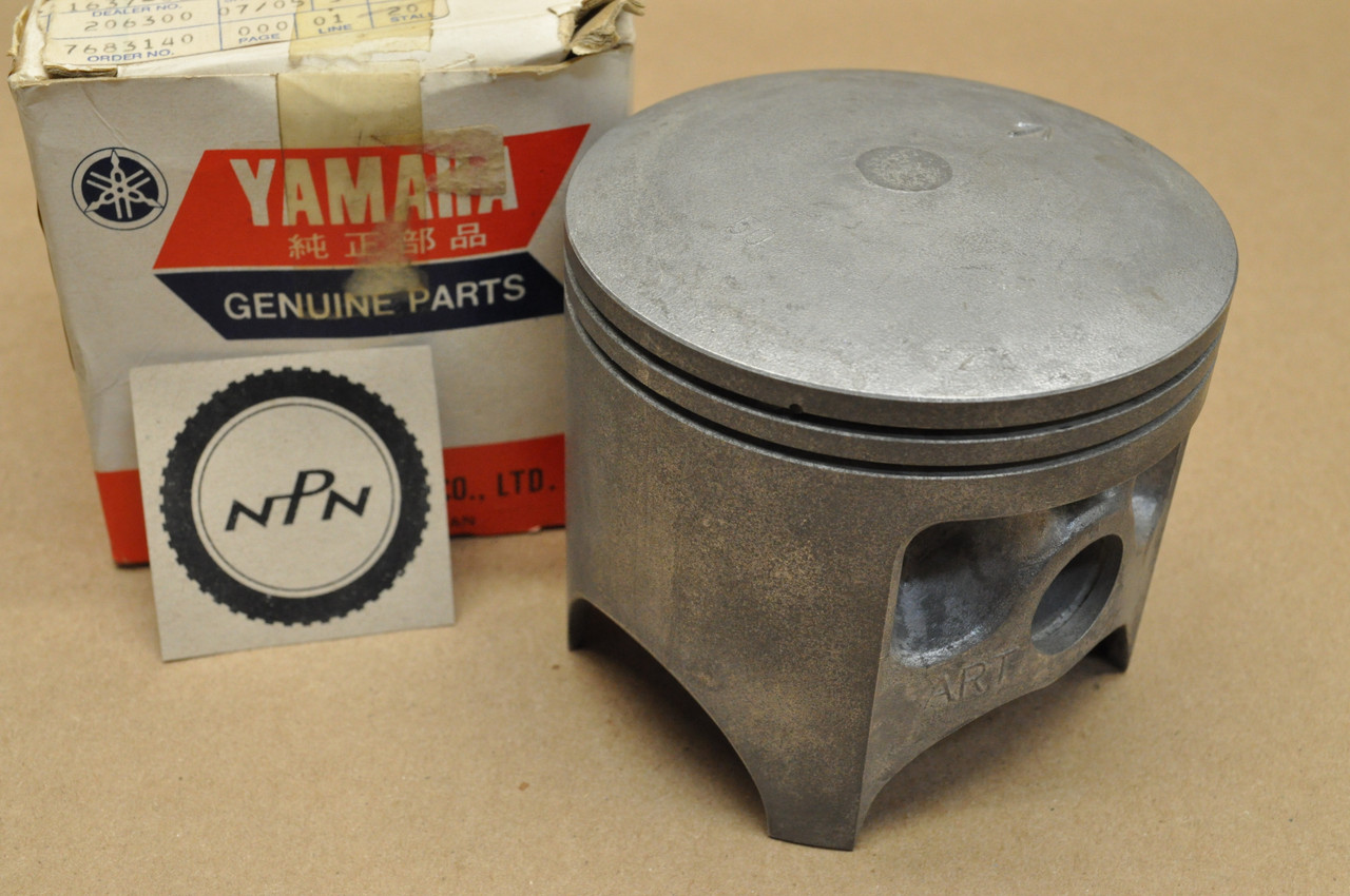 NOS Yamaha 1975 MX400 .50 Oversize Piston 85.50 mm 510-11636-03