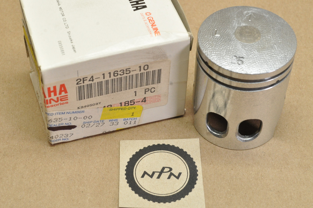 NOS Yamaha 1978-79 GT80 .25 Oversize Piston 2F4-11635-10