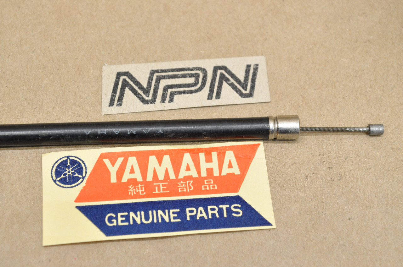 NOS Yamaha 1973-75 RD250 RD350 Lower Throttle Cable #2 360-26312-01