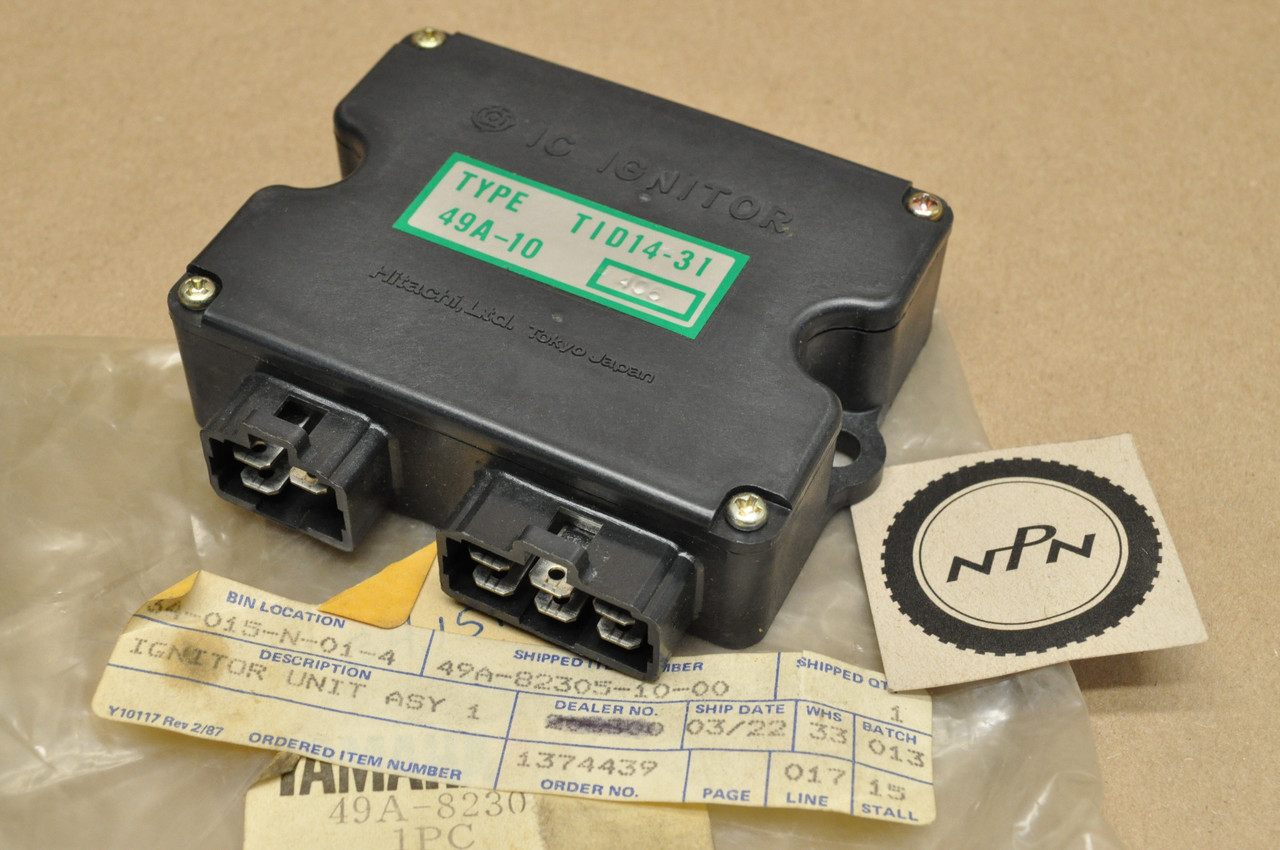 NOS Yamaha 1984-85 FJ600 L FJ600 N CDI Box Ignition Control Unit 49A-82305-10