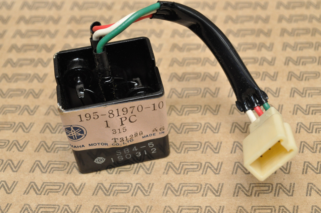 NOS Yamaha AS2 HS1 LS2 RD125 YAS1 Rectifier 195-81970-10 - NOS