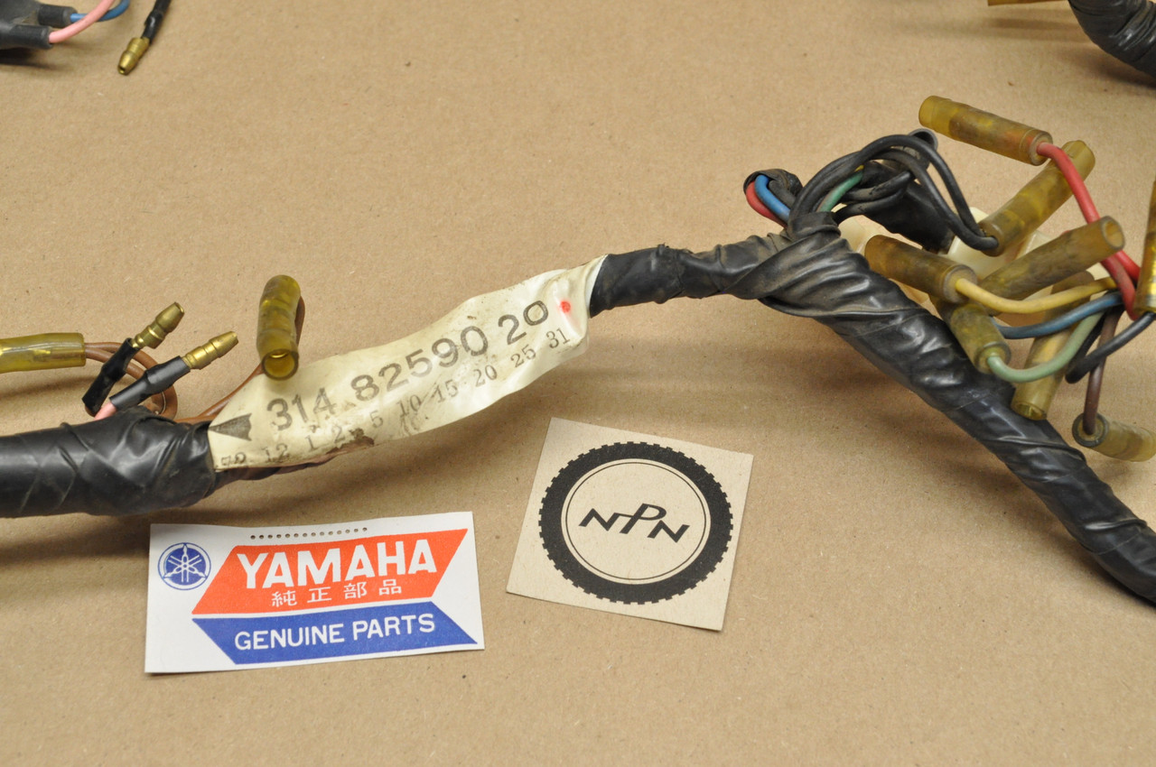 NOS Yamaha 1972-73 AT2 AT3 CT2 CT3 Main Wire Wiring Harness 314-82590-20