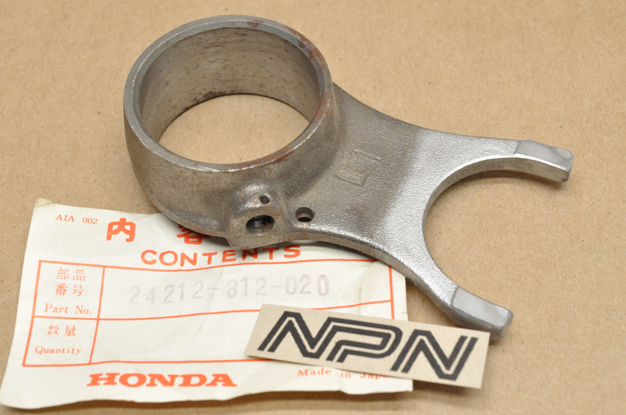 NOS Honda SL350 K1-K2 Left Gear Shift Fork 24212-312-020