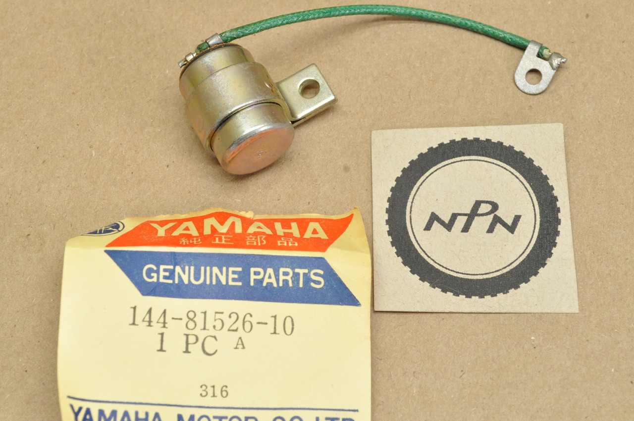 NOS Yamaha 1964, 1966 TD1 1970-71 TD2 1970-71 TR2 Condenser 144-81526-10