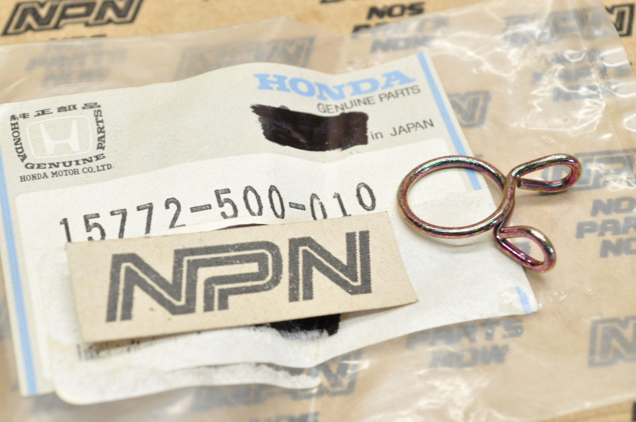 NOS Honda ATC250 ATC350 CBX FL400 TR200 XL600 Breather Tube Clip 15772-500-010