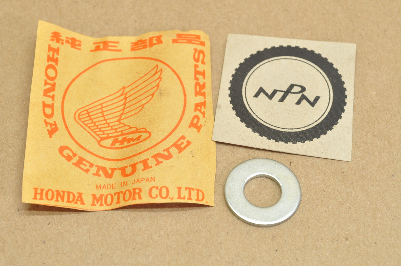 NOS Honda ATC250 CB750 CJ360 CL77 CT200 CT90 QA50 S65 XL100 XL75 XL80 XR100 XR250 XR500 XR75 XR80 Z50 Washer 90551-033-000