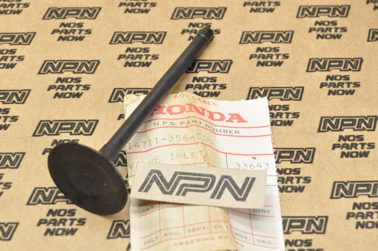 NOS Honda XL350 K0-1978 Intake Valve 14711-356-000