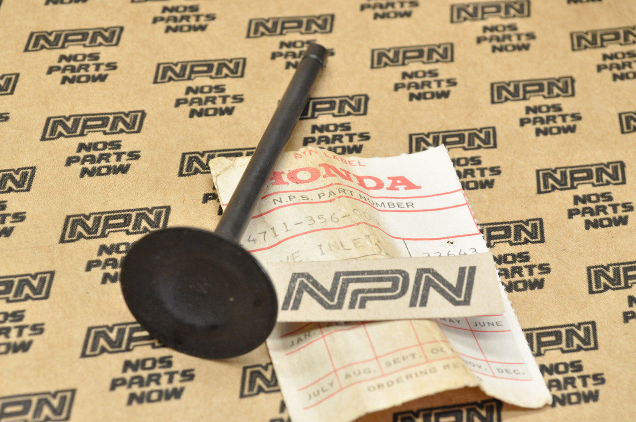 NOS Honda XL350 K0-1978 Intake Valve 14711-356-000