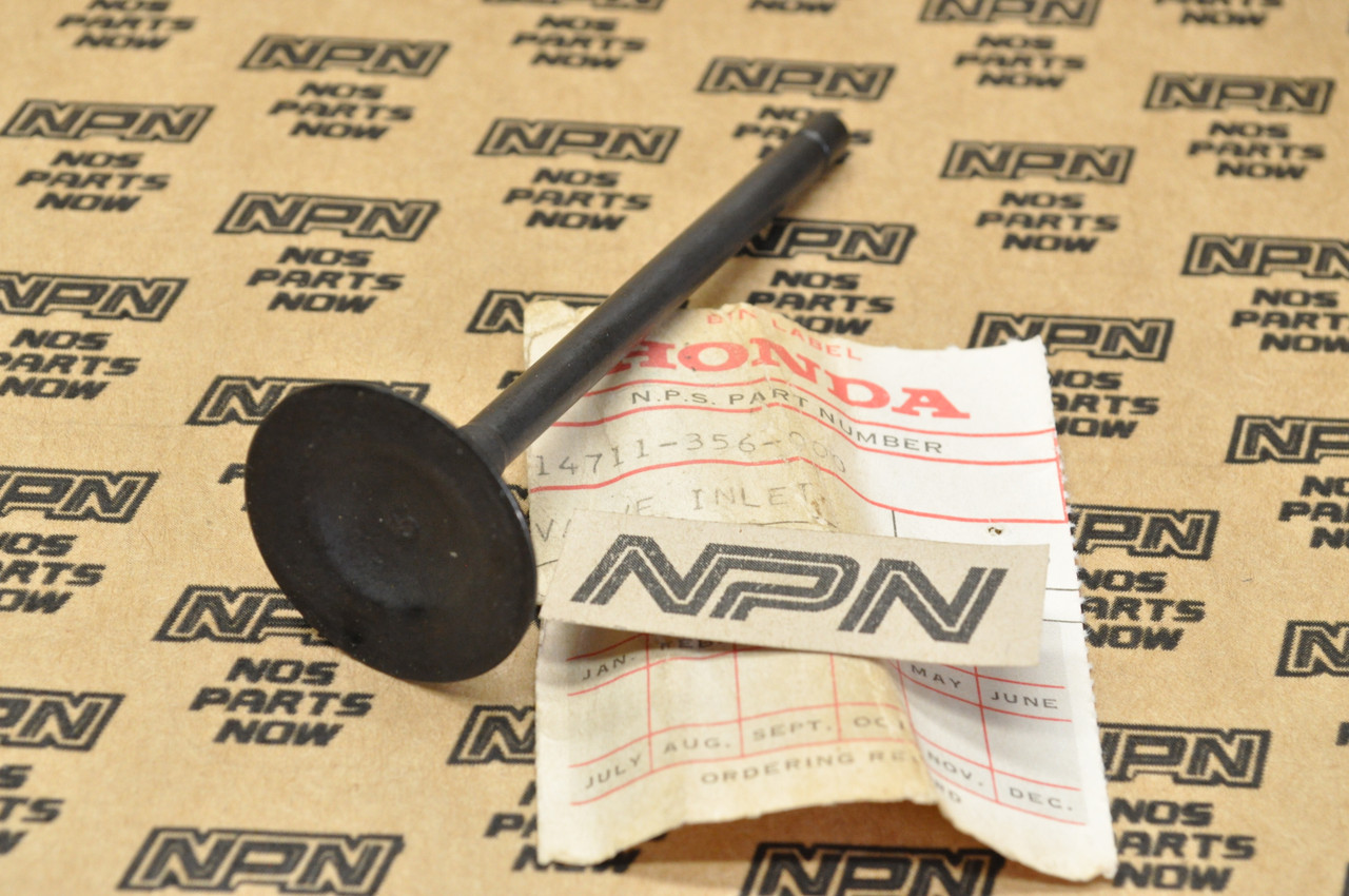 NOS Honda XL350 K0-1978 Intake Valve 14711-356-000