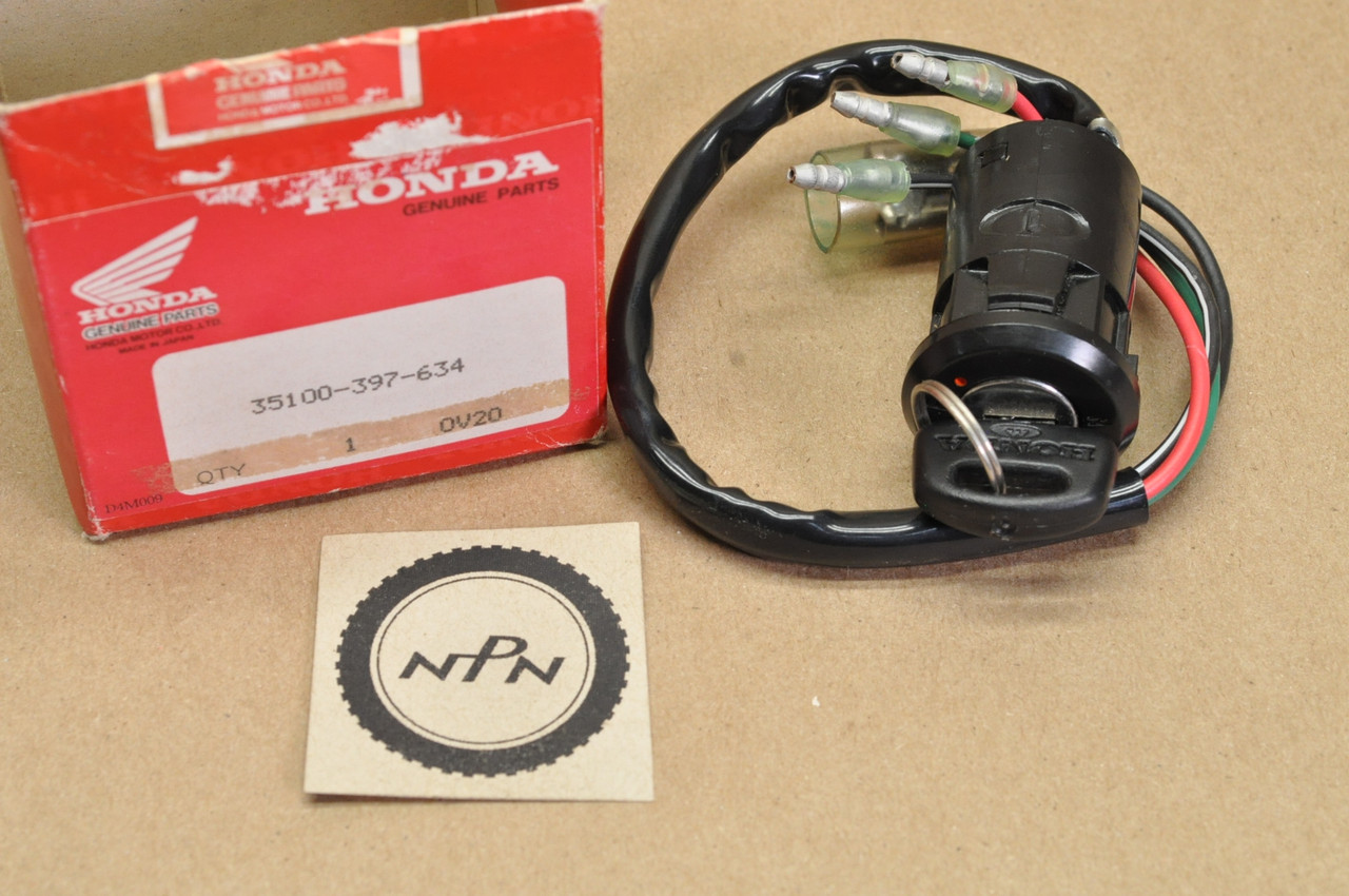 NOS Honda 1984-85 CB125 S 1985 XL125 S Ignition Switch 35100-397-634
