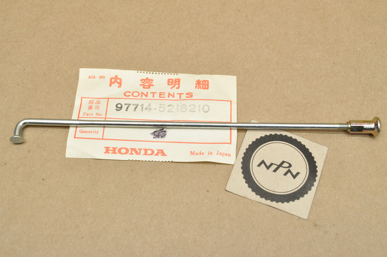 NOS Honda 1977 CT125 1977-78 XL125 Rear Wheel Spoke B 97714-52182-10