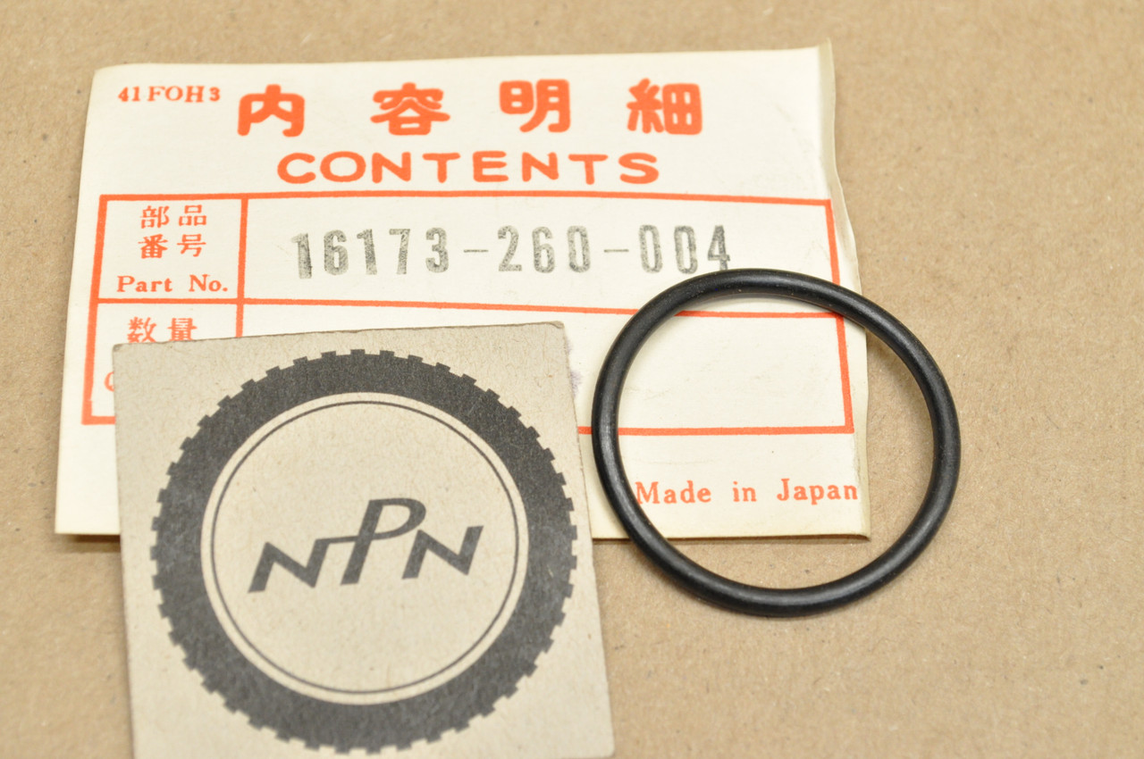 NOS Honda CB100 CB77 CL100 CL77 Carburetor Insulator Rubber O-Ring 16173-260-004