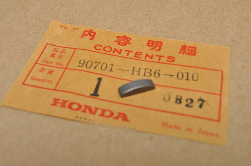 NOS Honda ATC110 ATC125 ATC200 FL250 TRX125 TRX200 Woodruff Key 90701-HB6-010