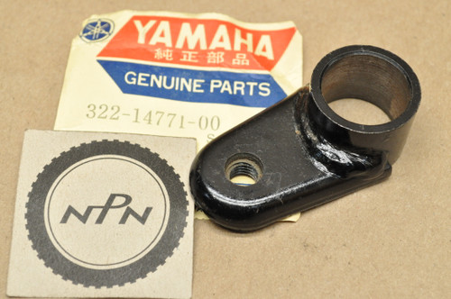 NOS Yamaha 1972 RT2 MX Exhaust Muffler Stay Bracket 322-14771-00