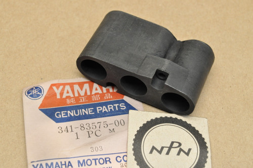 NOS Yamaha 1973-74 TX750 Pilot Light Bulb Rubber Holder Bracket 341-83575-00
