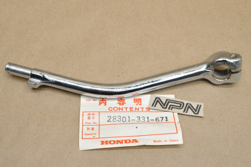 NOS Honda CB125 CL100 CL125 SL100 SL125 XL100 Kick Start Pedal 28301-331-671
