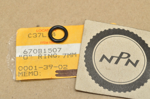 NOS Kawasaki KL650 KLR650 KZ1000 KZ550 KZ650 KZ750 KZ900 Z1 ZX550 O-Ring 670B1507