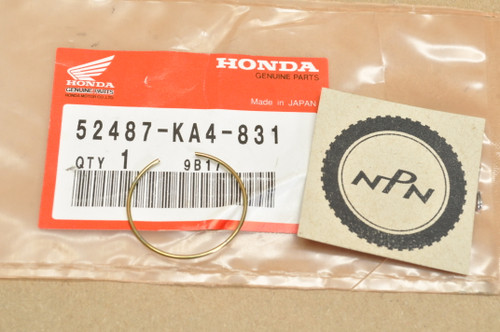 NOS Honda CR250 R CR500 R VF1000 R XR350 R XR600 R Stopper Ring 52487-KA4-831