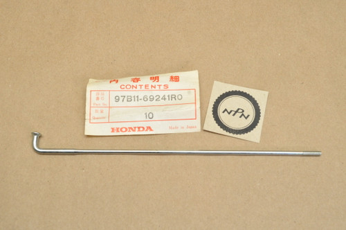 NOS Honda 1980-82 CB650 1979-82 CB750 K Front Wheel Spoke "BS" 97B11-69241-R0