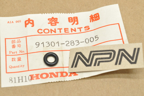NOS Honda CB450 CB750 CL450 GL1000 SL350 TL250 XL250 O-Ring 91301-283-005