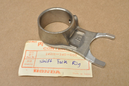 NOS Honda SL350 K1-K2 Right Gear Shift Fork 24211-340-000