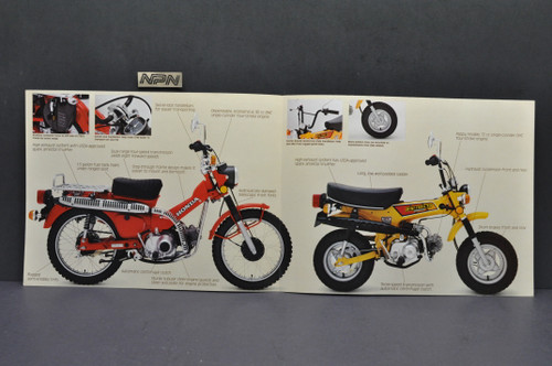 NOS Vintage 1979 Honda CT90 Trail 90 CT70 Trail 70 Brochure