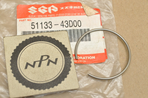 NOS Suzuki RM125 RM250 RMX250 Fork Bolt Stopper Ring 51133-43D00