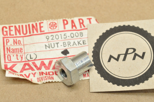 NOS Kawasaki EX500 H1 H2 KD80 KE250 KH400 KX400 KZ750 S1 S2 VN700 Z1 Rod Nut 92015-008