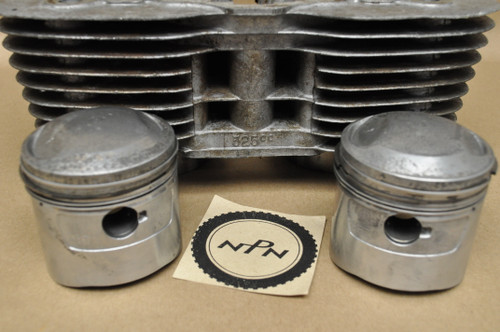 Vintage Used OEM Honda CB350 CL350 SL350 Cylinder Jug & Pistons 12100-287-070