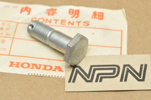 NOS Honda CB92 Benly Rear Brake Panel Stopper Bolt 90127-205-010