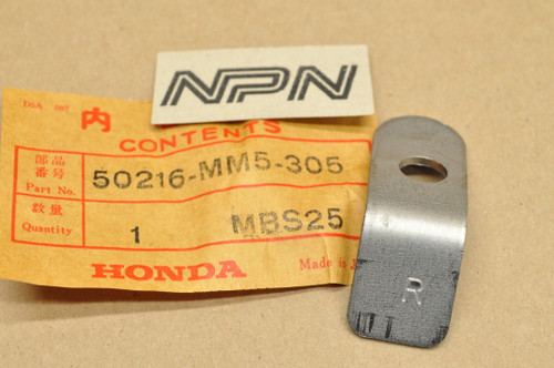 NOS Honda 1987 CBR1000 F Rear Grab Bar Patch Bracket 50216-MM5-305
