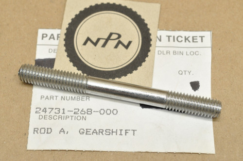 NOS Honda CB350 CB72 CB77 CL350 Gear Shift Rod A 24731-268-000