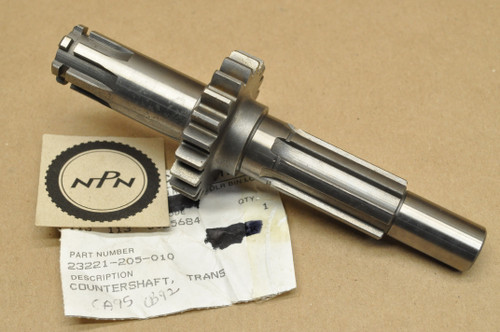 NOS Honda CA95 CB92 Benly Transmission Counter Shaft 23221-205-010